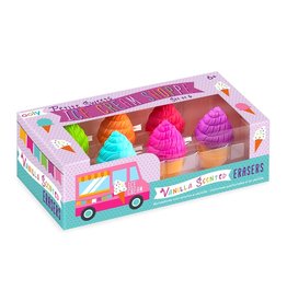 ooly Ooly Petite Sweets Ice Cream Shoppe Erasers - Set of 6
