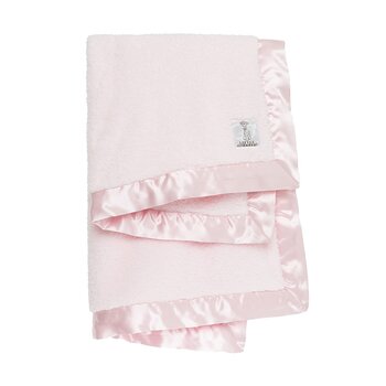 Little Giraffe Little Giraffe Chenille Blanket Light Pink