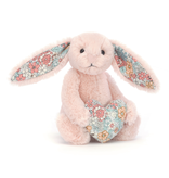 JellyCat JellyCat Blossom Heart Blush Bunny