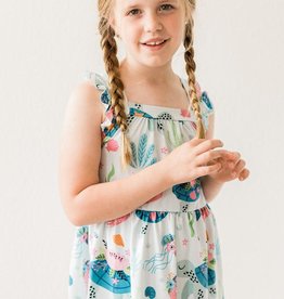 Mila & Rose Mila & Rose Beachy Keen Ruffle Strappy Dress