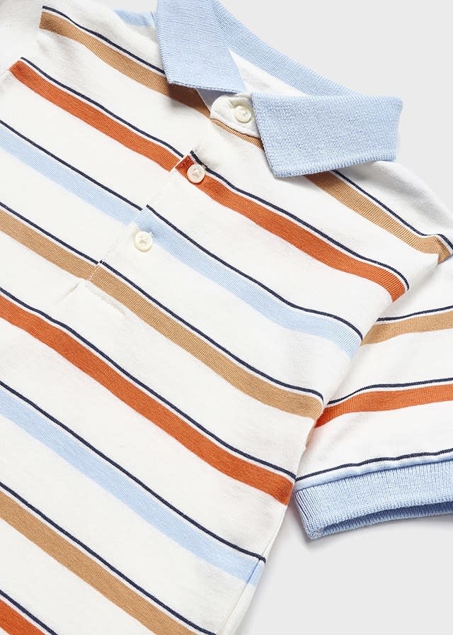 Mayoral Mayoral Striped Polo Tee