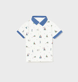 Mayoral Mayoral Boats Short Sleeve Polo Tee