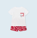 Mayoral Mayoral Crab T-Shirt & Swim Shorts Set