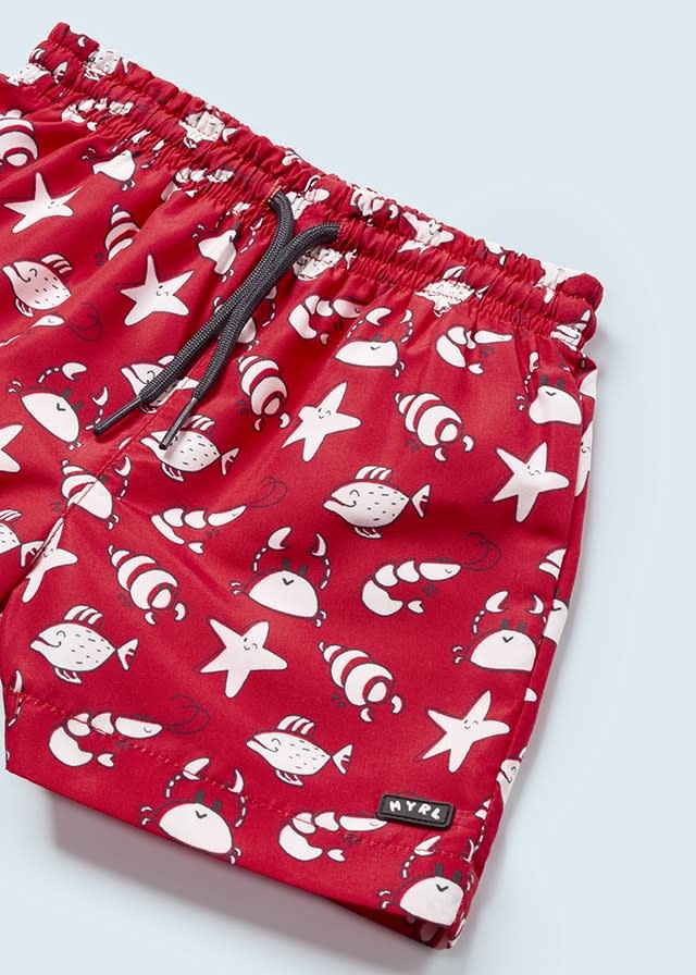 Mayoral Mayoral Crab T-Shirt & Swim Shorts Set