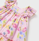 Mayoral Mayoral Ruffle Floral Dress
