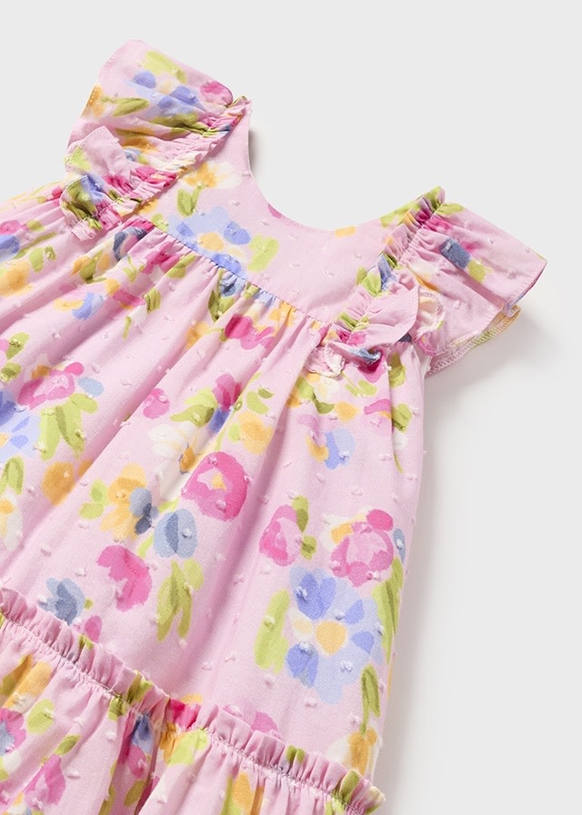 Mayoral Mayoral Ruffle Floral Dress