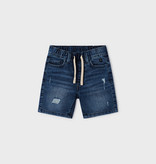 Mayoral Mayoral Distressed Denim Bermuda Shorts