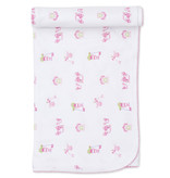 kissy kissy Kissy Kissy Hole in One Blanket Pink