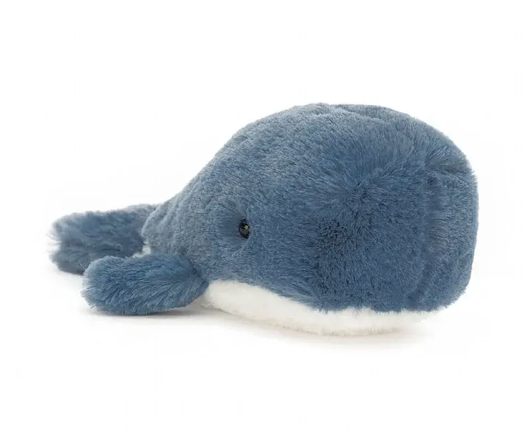 JellyCat JellyCat Wavelly Whale Blue
