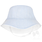 Wee Ones Reversible Seersucker Bucket Hat with Straps