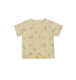 Rylee and Cru Rylee & Cru Viva Safari Raw Edge T-Shirt