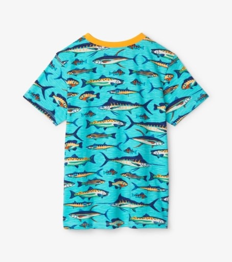 Hatley Hatley Lots of Fish Graphic Tee