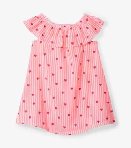 Hatley Hatley Sweet Hearts Ruffle a-Line Dress