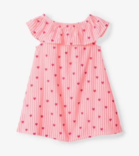 Hatley Hatley Sweet Hearts Ruffle a-Line Dress