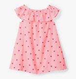 Hatley Hatley Sweet Hearts Ruffle a-Line Dress