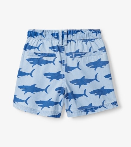 Hatley Hatley Big Sharks Woven Shorts
