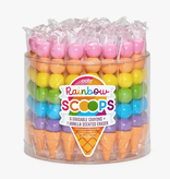 ooly Rainbow Scoops Vanilla Scented Stacking Erasable Crayons