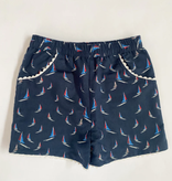 Maddie & Connor Maddie & Connor Sailboat Ric Rac Shorts