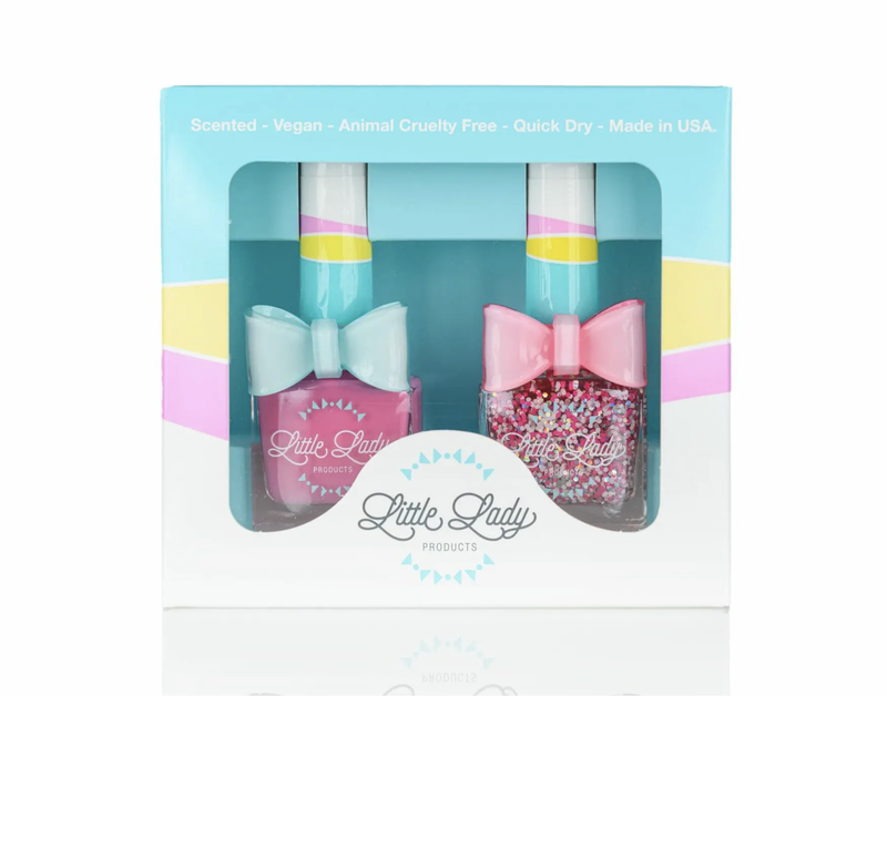 Little Lady Products Bubblegum Unicorn Duo Nail Polish