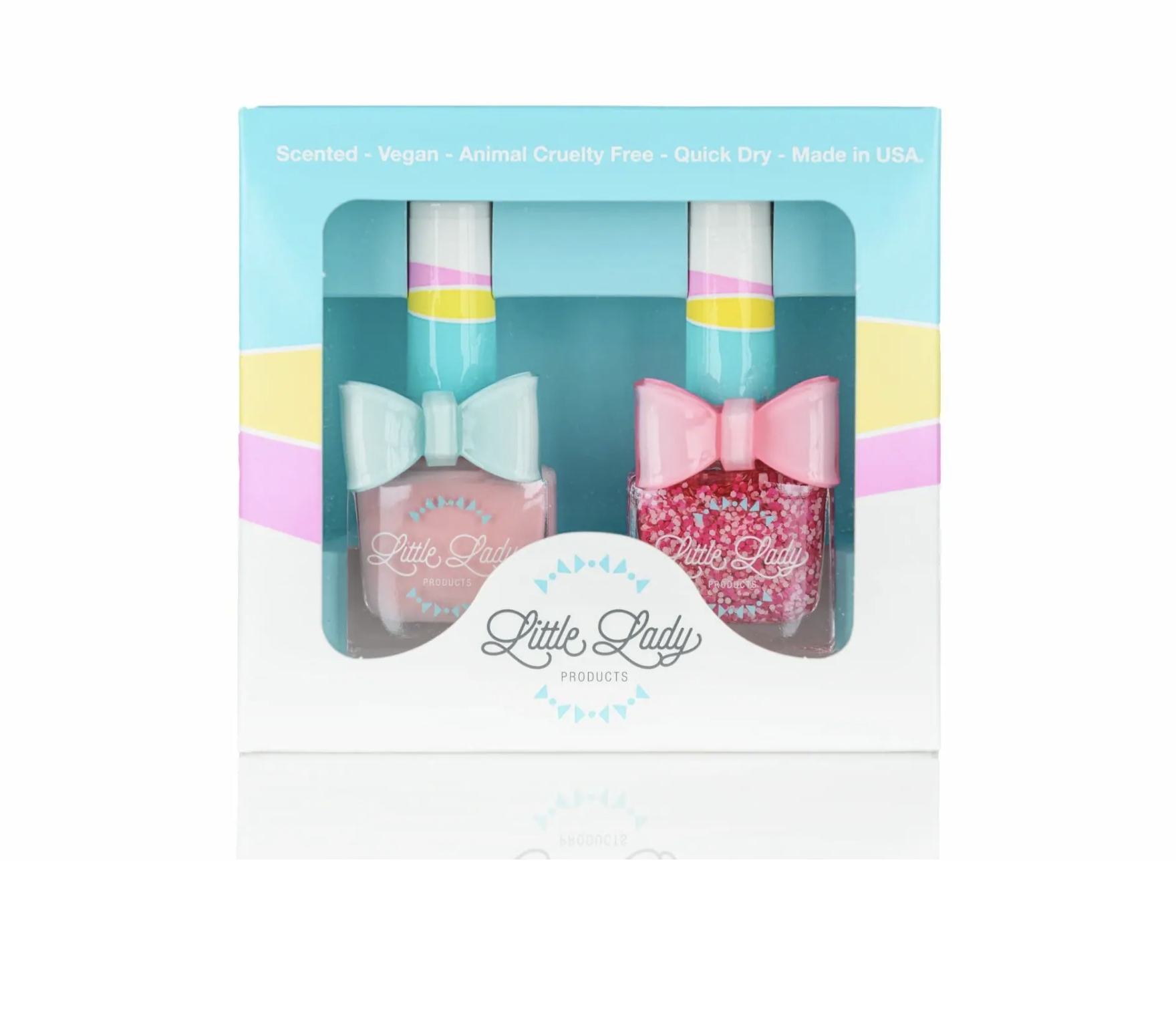 Little Lady Products Marshmallow Princess Duo Nail Polish