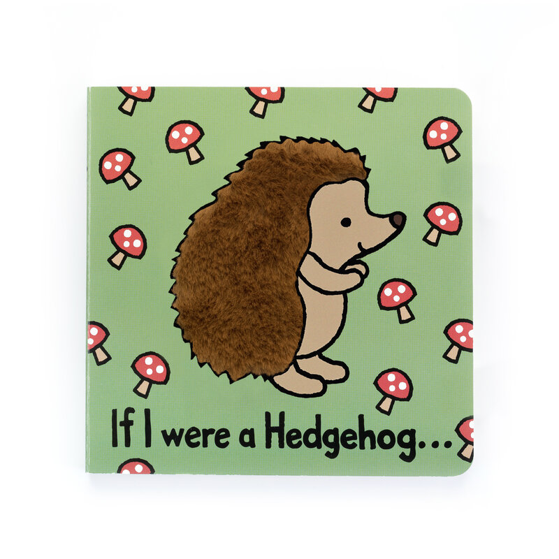 Jellycat If I Were A Hedgehog Book Jellycat If I Were A Hedgehog Book