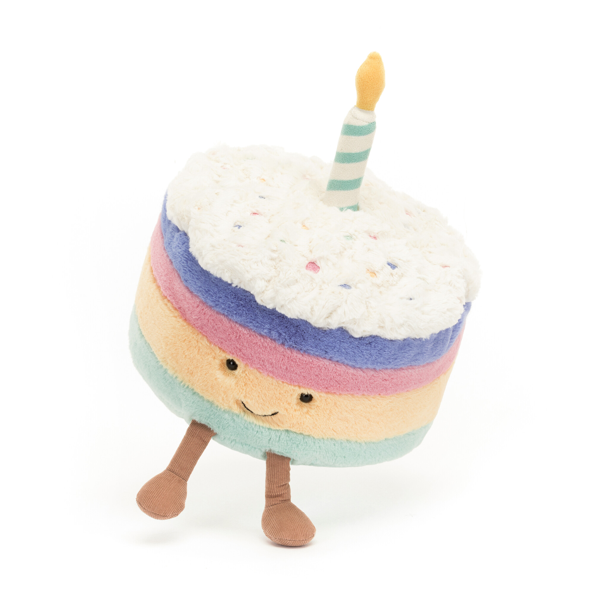 JellyCat JellyCat Amuseable Rainbow Birthday Cake Medium