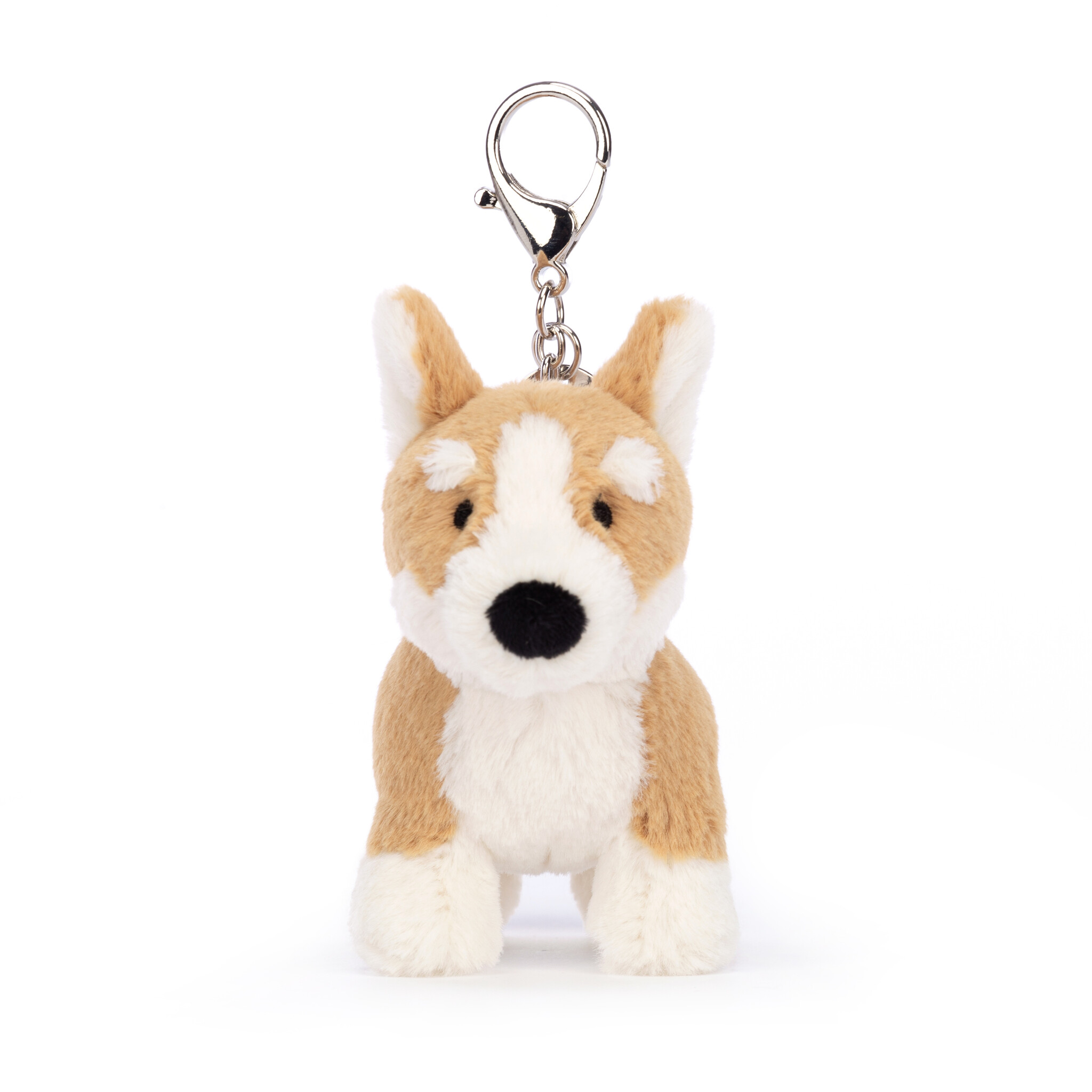 Jellycat Betty Corgi Plushie Bag Charm Keychain