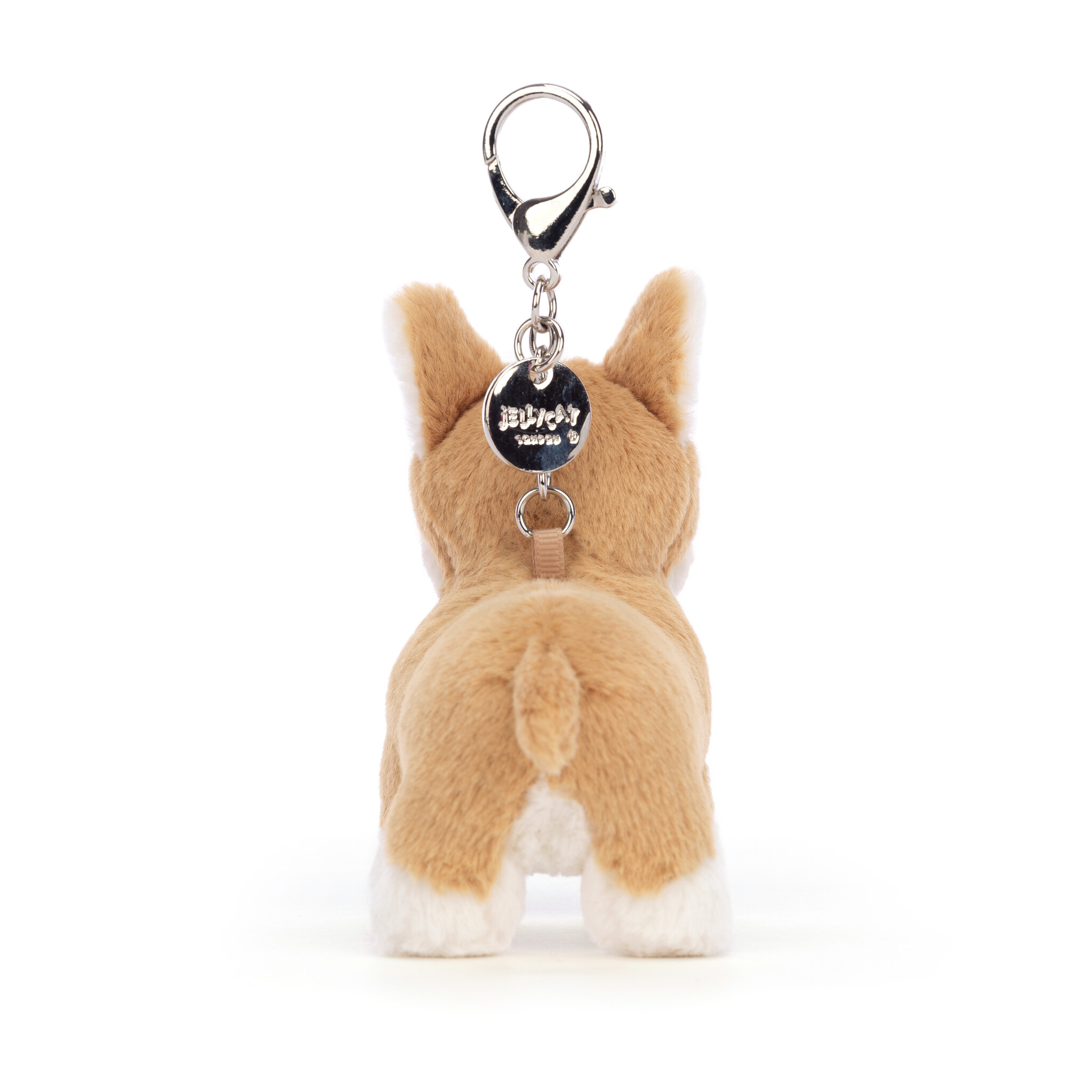 Jellycat Betty Corgi Plushie Bag Charm Keychain