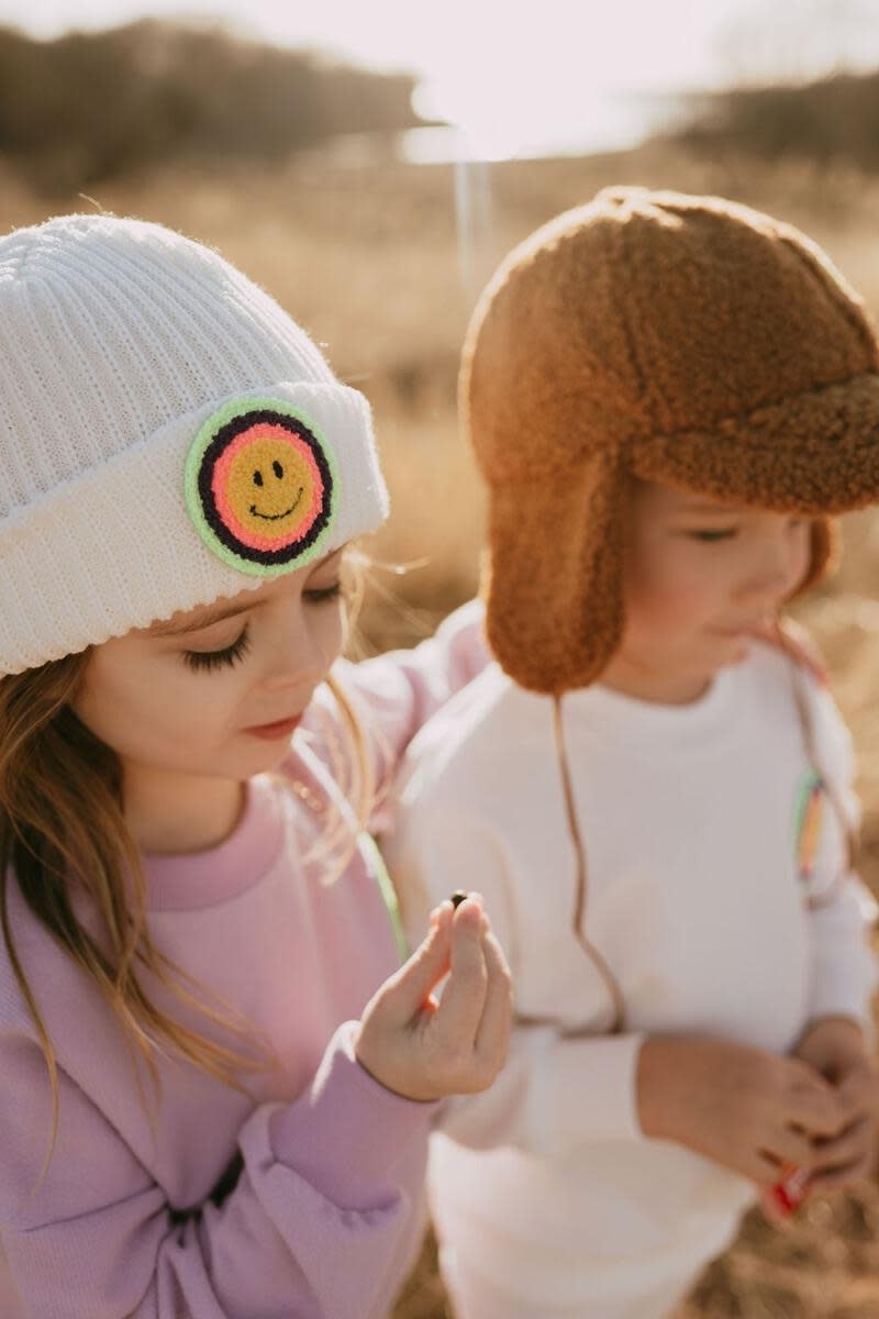 Petite Hailey Petite Hailey Multi Smile Beanie