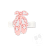 Wee Ones Glitter Ballet Slippers Hair Clip