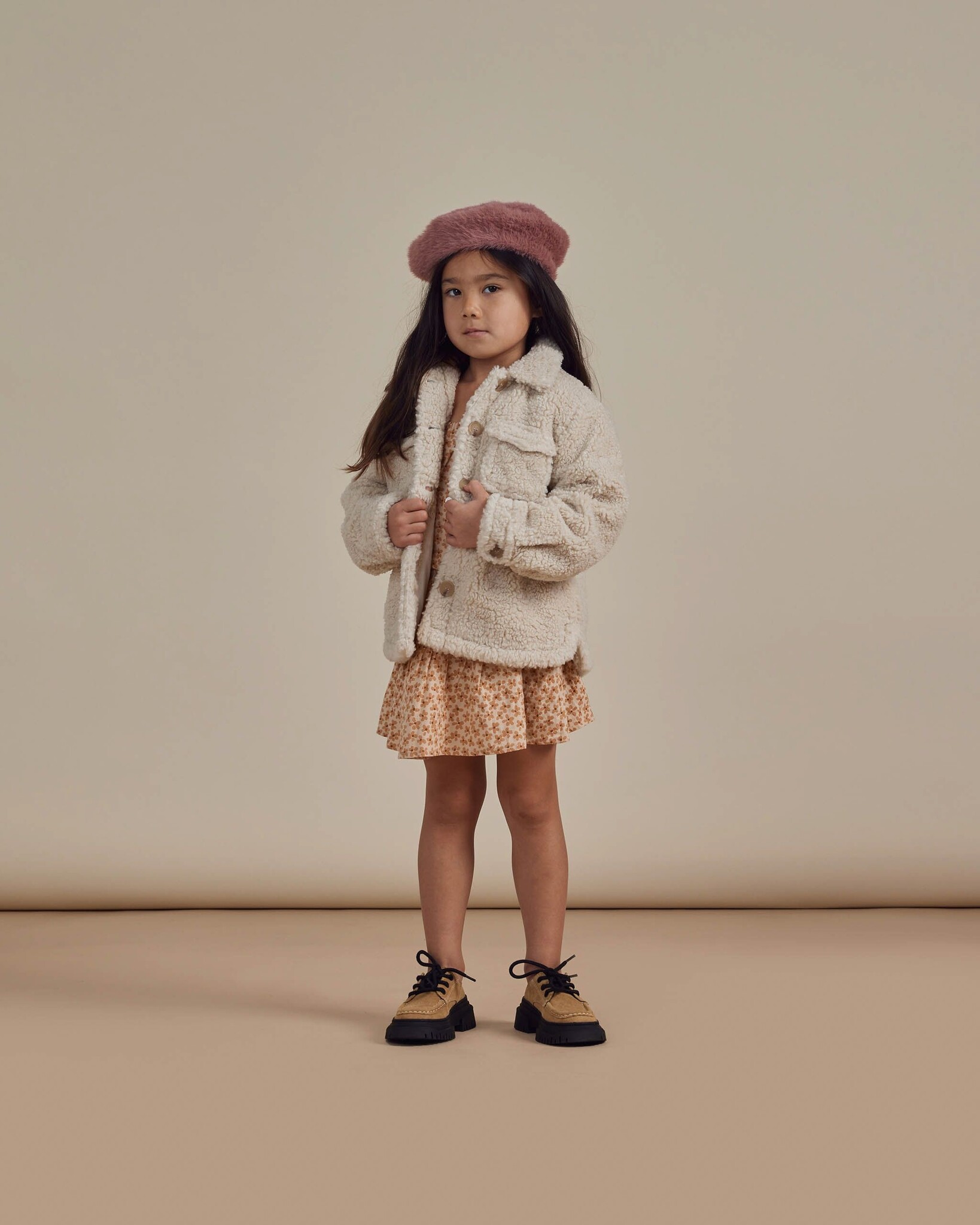 Rylee and Cru Rylee & Cru Shearling Chore Coat