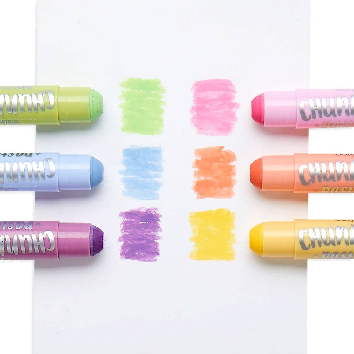 ooly Chunkies Paint Sticks: Pastel - Set of 6