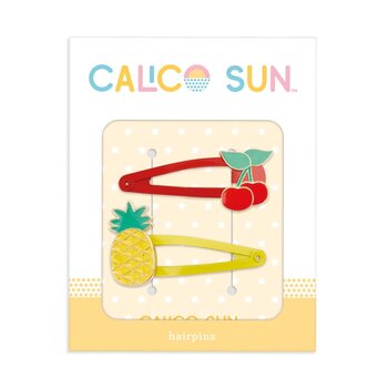 ooly Clementine Hair Clip - set of 2