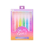 ooly Oh My Glitter! Neon Highlighters - Set of 6