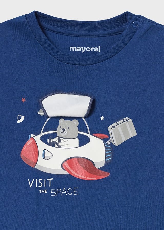 Mayoral Mayoral Long Sleeve Space Shirt