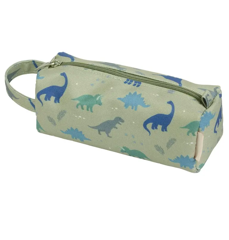 Blue Dinosaurs Pencil Case Girl Boy Small Pencil Pouch for Kids Simple Pen  Box Zipper Lightweight for Office School Organizer Storage Bag - Yahoo  Shopping