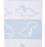 kissy kissy Kissy Kissy Knit Dinosaur Blanket