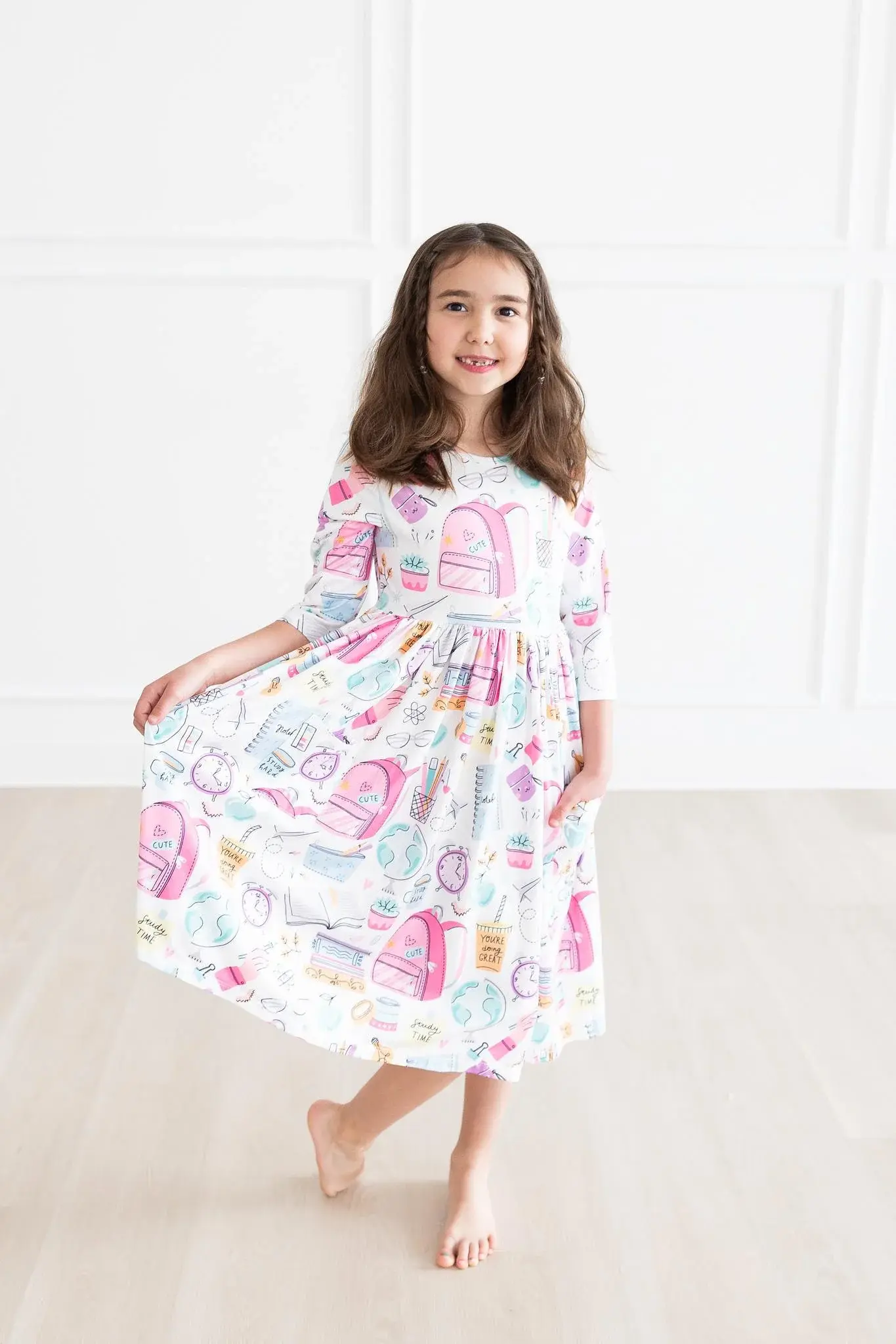 Mila & Rose Mila & Rose School is Cool Pocket Twirl Dress