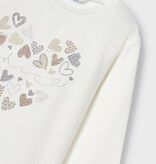 Mayoral Mayoral Heart Collage Long Sleeve Tee