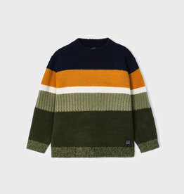 Mayoral Mayoral Block Stripe Sweater