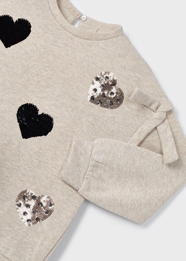 Mayoral Girl's Speckled Sweatshirt and Two Pair Leggings Set - Mayoral -  Mayoral Fall Winter 2021/22