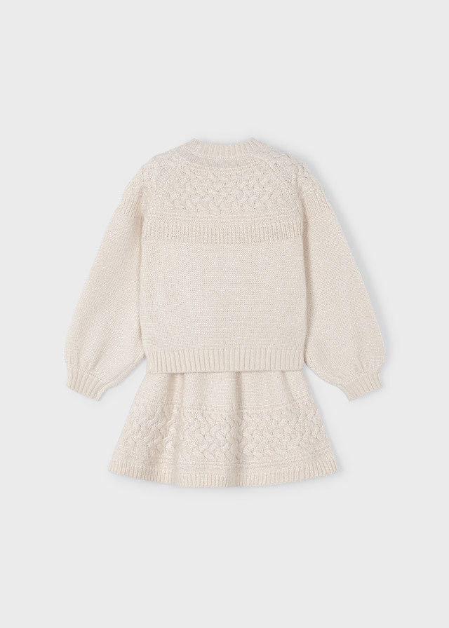 Mayoral Mayoral Sweater & Skirt Set