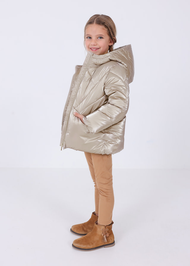 Mayoral Mayoral Gold Shimmer Winter Coat