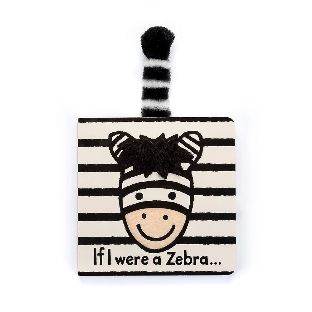 JellyCat JellyCat If I were a Zebra Board Book