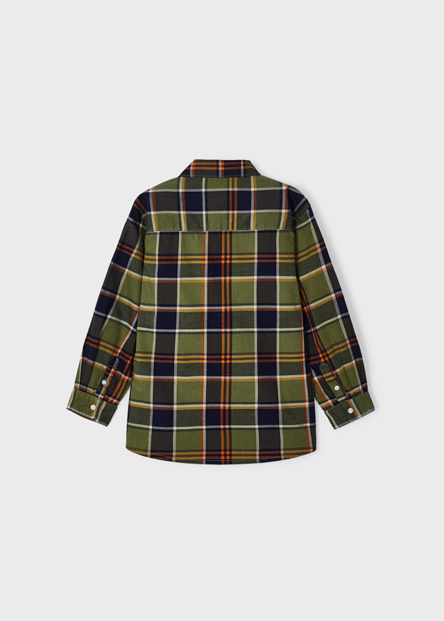 Mayoral Mayoral Long Sleeve Checkered Shirt