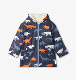 Hatley Hatley Dino Sherpa Lined Color Changing Raincoat