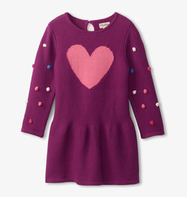 Hatley Hatley Sweet Heart Sweater Dress