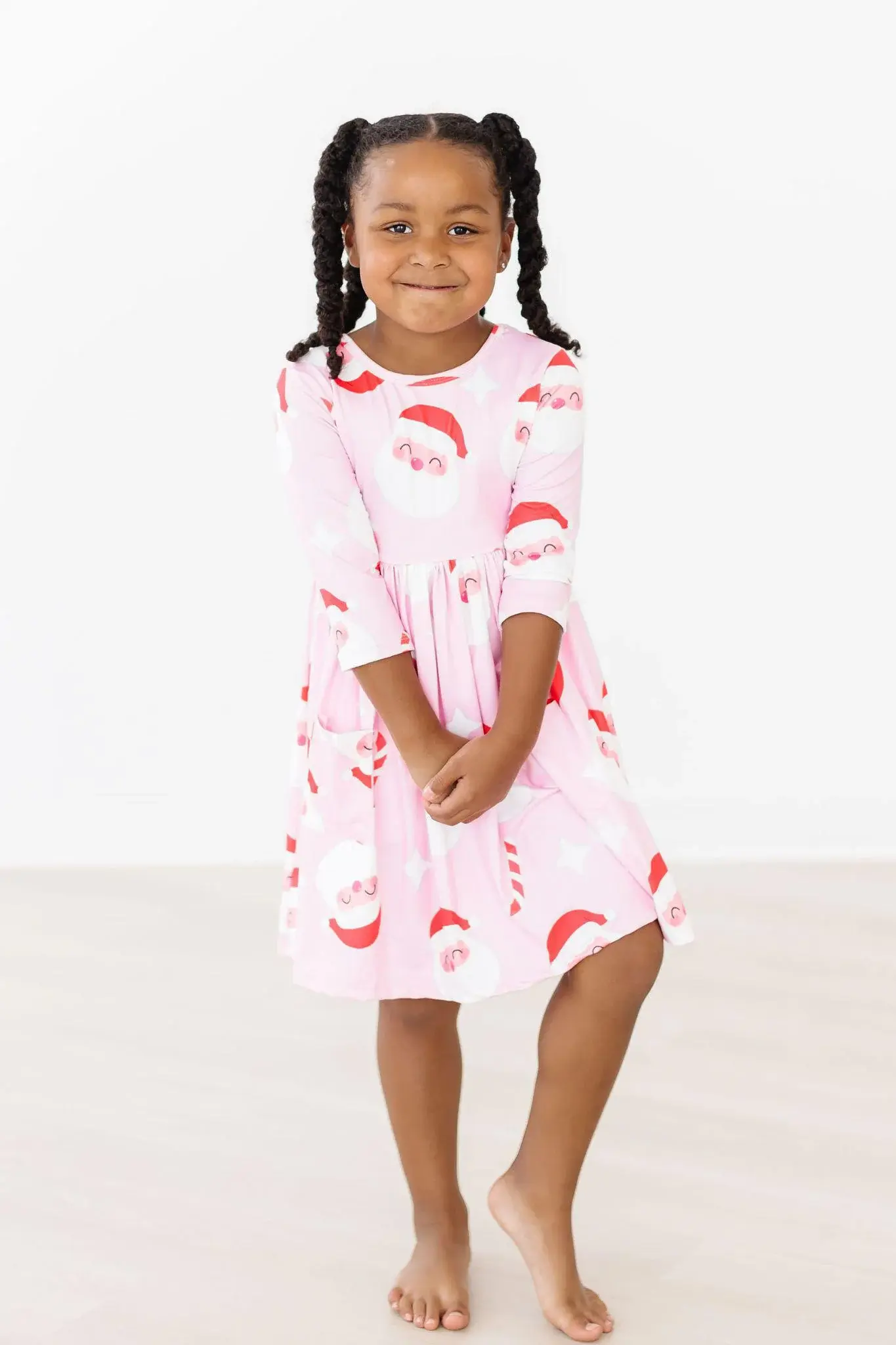 Mila & Rose Mila & Rose Jingle Bells Pocket Twirl Dress