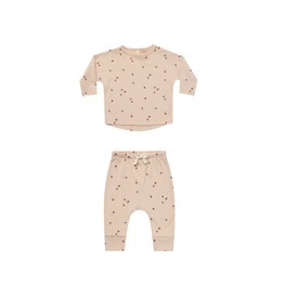 Quincy Mae Quincy Mae Tulips Top & String Pant Set