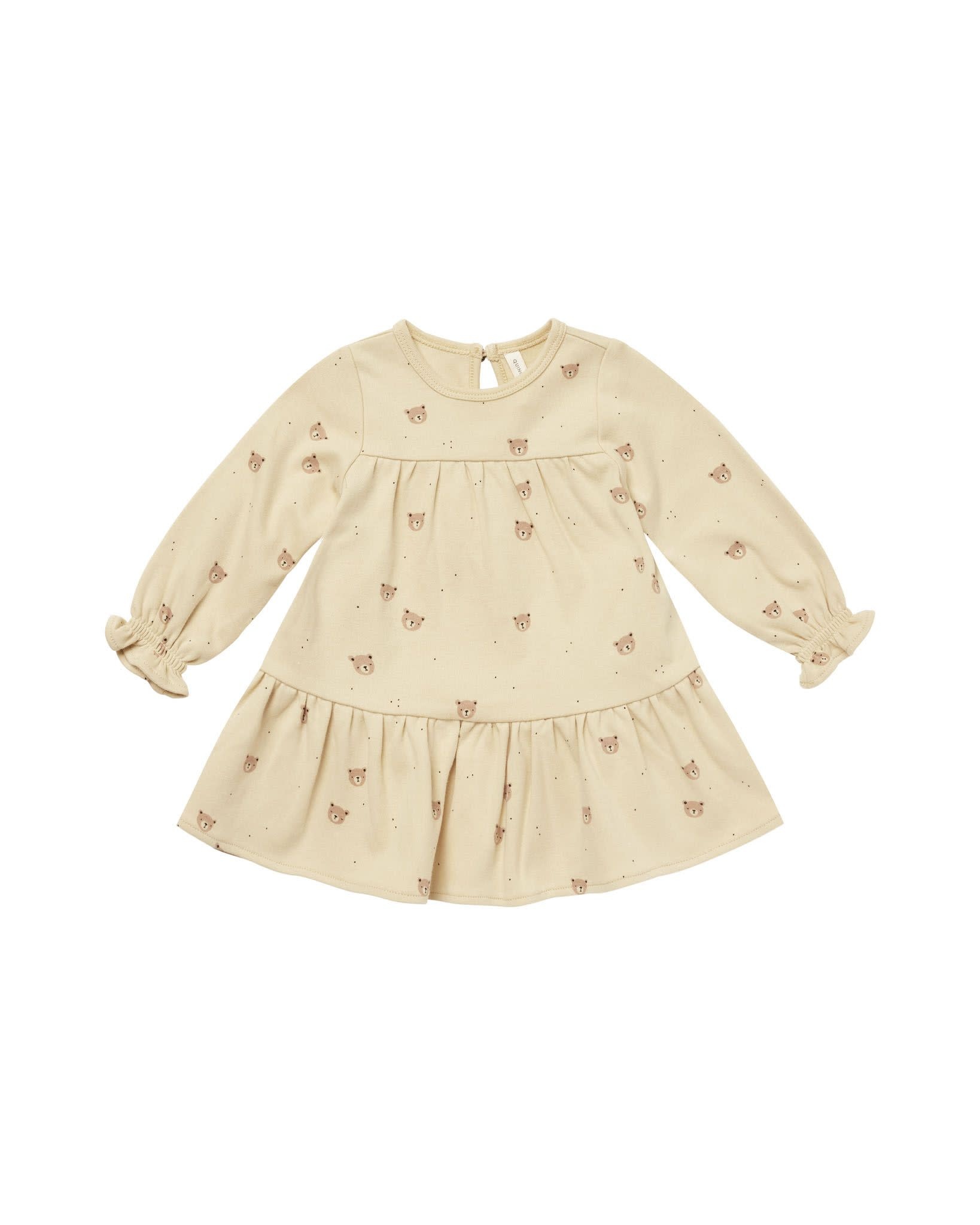 Quincy Mae Bears Tiered Jersey Dress